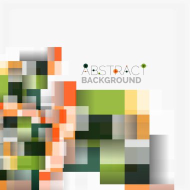 Soyut engeller şablon tasarım arka plan, beyaz, basit geometrik şekiller düz çizgiler ve dikdörtgenler