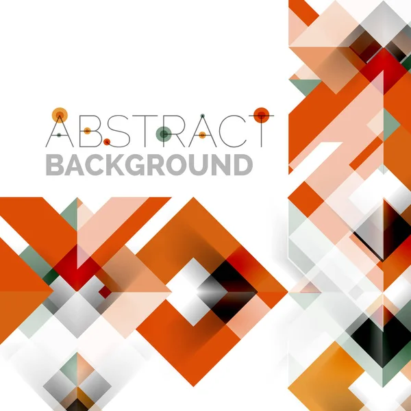 Beyaz Modern kare geometrik desen tasarım