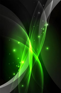 Parlayan dalga vektör, duman