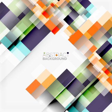 Soyut engeller şablon tasarım arka plan, beyaz, basit geometrik şekiller düz çizgiler ve dikdörtgenler