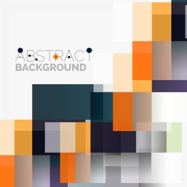 Soyut engeller şablon tasarım arka plan, beyaz, basit geometrik şekiller düz çizgiler ve dikdörtgenler