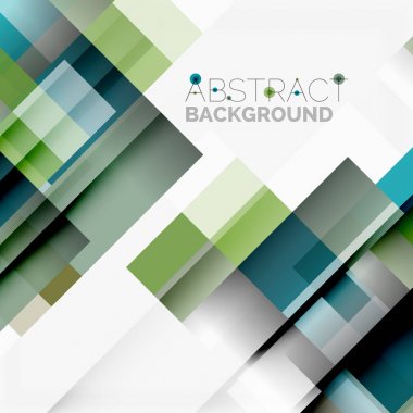 Soyut engeller şablon tasarım arka plan, beyaz, basit geometrik şekiller düz çizgiler ve dikdörtgenler