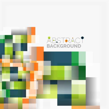 Soyut engeller şablon tasarım arka plan, beyaz, basit geometrik şekiller düz çizgiler ve dikdörtgenler