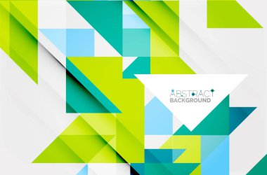 Üçgen desen tasarım arka plan