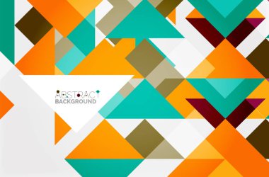 Üçgen desen tasarım arka plan