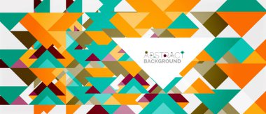 Üçgen desen tasarım arka plan