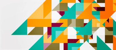 Üçgen desen tasarım arka plan