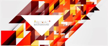 Üçgen desen tasarım arka plan