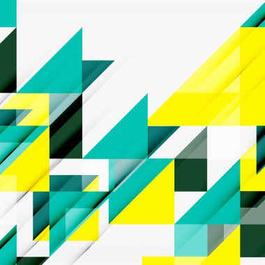 Üçgen desen tasarım arka plan