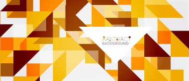 Üçgen desen tasarım arka plan