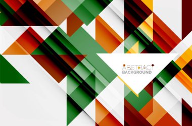 Üçgen desen tasarım arka plan