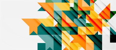 Üçgen desen tasarım arka plan