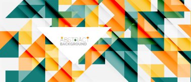 Üçgen desen tasarım arka plan