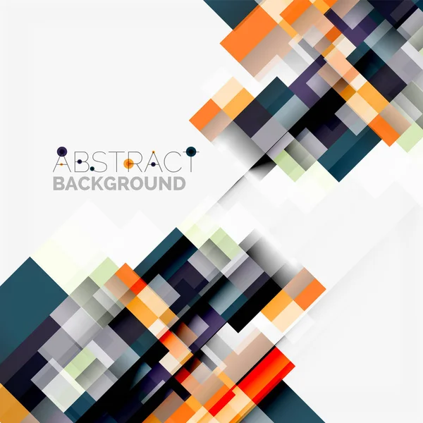 Soyut engeller şablon tasarım arka plan, beyaz, basit geometrik şekiller düz çizgiler ve dikdörtgenler