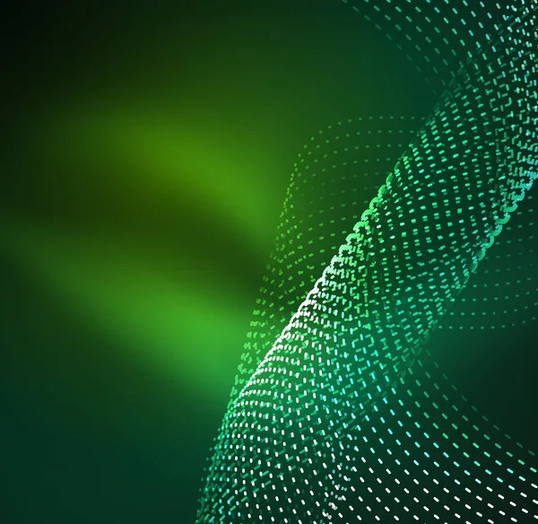 Vektör dalga parçacıklar arka plan