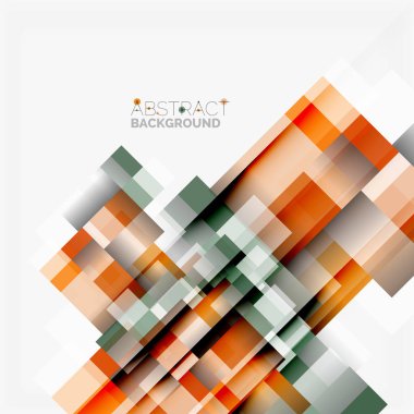 Soyut engeller şablon tasarım arka plan, beyaz, basit geometrik şekiller düz çizgiler ve dikdörtgenler