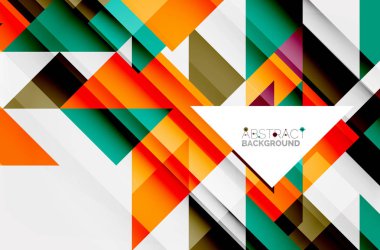 Üçgen desen tasarım arka plan