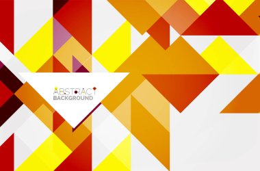 Üçgen desen tasarım arka plan