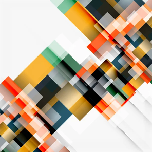 Soyut engeller şablon tasarım arka plan, beyaz, basit geometrik şekiller düz çizgiler ve dikdörtgenler