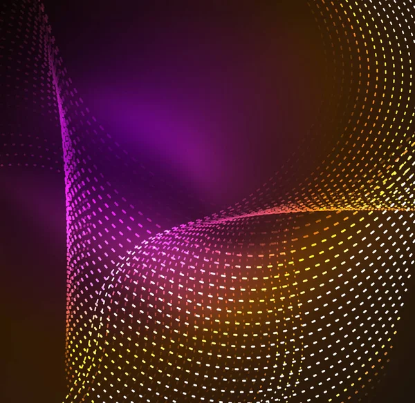 Vektör dalga parçacıklar arka plan