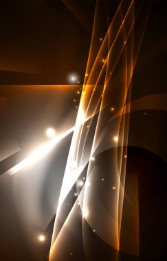 Vektör Kutup ışıkları kavramı arka plan