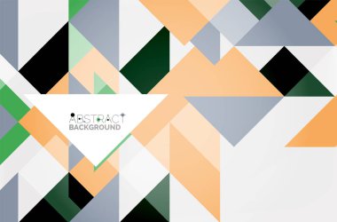 Üçgen desen tasarım arka plan