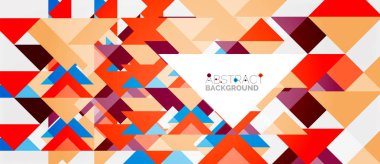 Üçgen desen tasarım arka plan