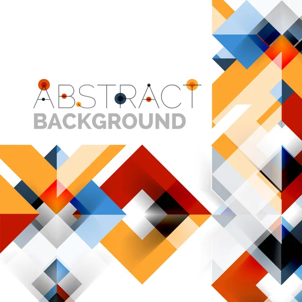 Beyaz Modern kare geometrik desen tasarım