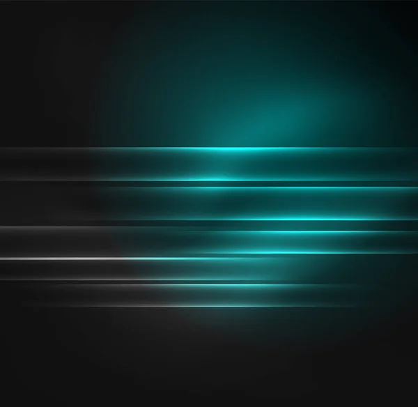 Lignes futuristes rayonnantes — Image vectorielle