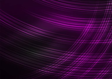 parlayan futuristik çizgiler