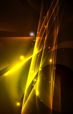 Vektör Kutup ışıkları kavramı arka plan