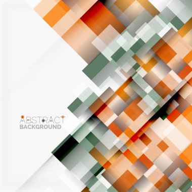 Soyut engeller şablon tasarım arka plan, beyaz, basit geometrik şekiller düz çizgiler ve dikdörtgenler