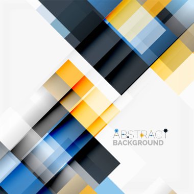 Soyut engeller şablon tasarım arka plan, beyaz, basit geometrik şekiller düz çizgiler ve dikdörtgenler