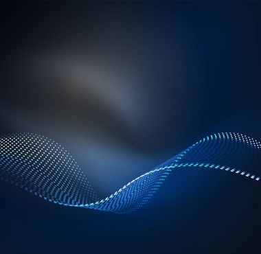 Vektör dalga parçacıklar arka plan