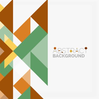 Üçgen desen tasarım arka plan