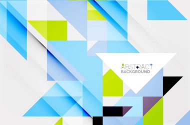 Üçgen desen tasarım arka plan