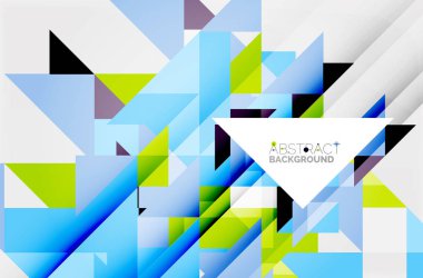 Üçgen desen tasarım arka plan