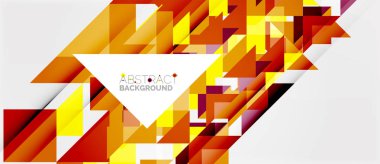 Üçgen desen tasarım arka plan