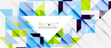 Üçgen desen tasarım arka plan