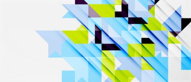 Üçgen desen tasarım arka plan