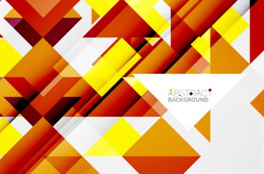 Üçgen desen tasarım arka plan