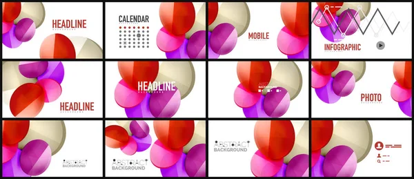 Modern geometrik sunum arka plan