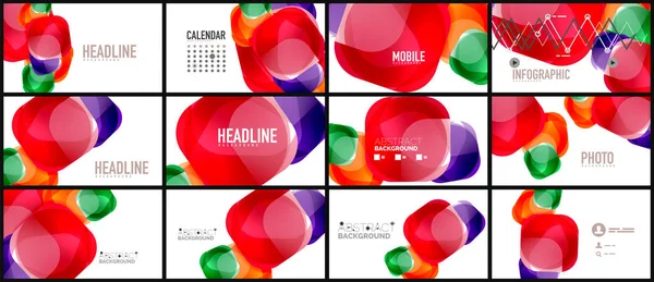 Modern geometrik sunum arka plan