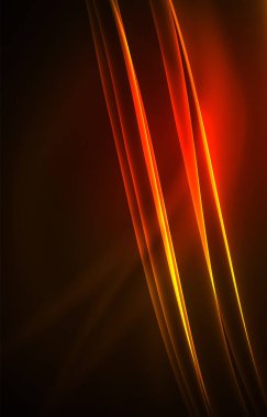 Vektör Kutup ışıkları kavramı arka plan