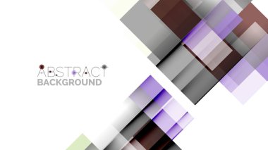 İş tanıtımı geometrik şablonu