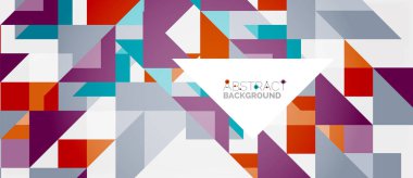 Üçgen desen tasarım arka plan