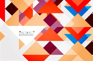 Üçgen desen tasarım arka plan