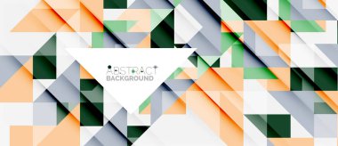 Üçgen desen tasarım arka plan