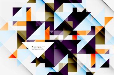 Üçgen desen tasarım arka plan