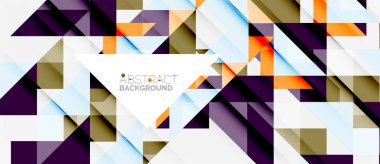 Üçgen desen tasarım arka plan